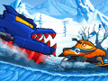 ゲーム Car Eats Car: Winter Adventure